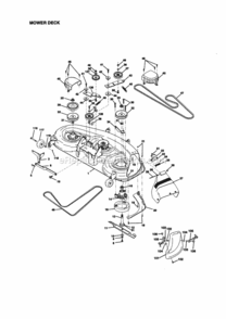 Page J Diagram and Parts List for 917273012  Craftsman Lawn Tractor