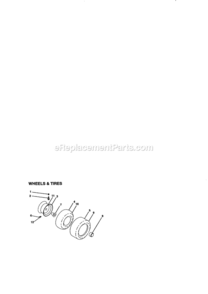 Page H Diagram and Parts List for 917273012  Craftsman Lawn Tractor