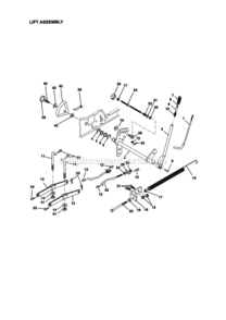 Page I Diagram and Parts List for 917273012  Craftsman Lawn Tractor