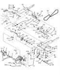 Ground_Drive Diagram and Parts List for 917273021  Craftsman Lawn Tractor