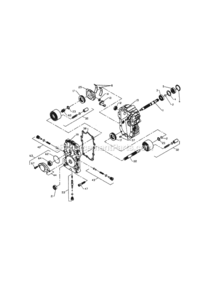 Page L Diagram and Parts List for 917273022  Craftsman Lawn Tractor