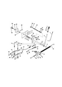 Page I Diagram and Parts List for 917273022  Craftsman Lawn Tractor