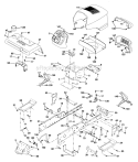 Part Location Diagram of 163982X558 Craftsman Fender.Pnt.Y
