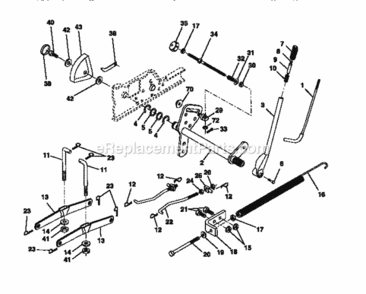 Page I Diagram and Parts List for 917273040  Craftsman Lawn Tractor