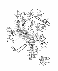 Page J Diagram and Parts List for 917273041  Craftsman Lawn Tractor