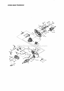 Page K Diagram and Parts List for 917273042  Craftsman Lawn Tractor