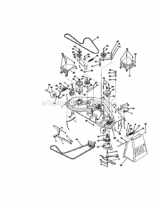 Page J Diagram and Parts List for 917273051  Craftsman Lawn Tractor
