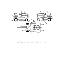 Part Location Diagram of 167176 Craftsman Replacement Decal