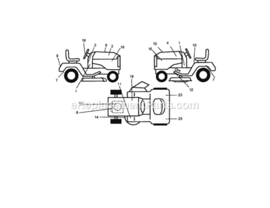Part Location Diagram of 583052001 Craftsman Head Decal