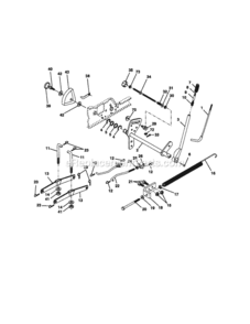 Page I Diagram and Parts List for 917273090  Craftsman Lawn Tractor