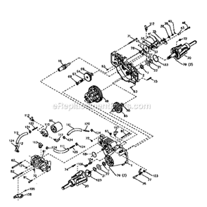 Page J Diagram and Parts List for 917273100  Craftsman Lawn Tractor