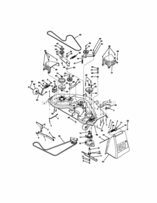 Page J Diagram and Parts List for 917273101  Craftsman Lawn Tractor