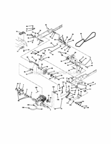 Page C Diagram and Parts List for 917273101  Craftsman Lawn Tractor