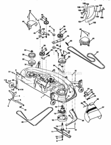Page J Diagram and Parts List for 917273110  Craftsman Lawn Tractor