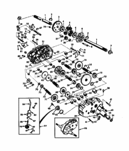 Page K Diagram and Parts List for 917273111  Craftsman Lawn Tractor