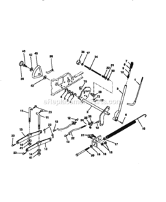 Page I Diagram and Parts List for 917273111  Craftsman Lawn Tractor