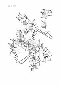 Page J Diagram and Parts List for 917273113  Craftsman Lawn Tractor
