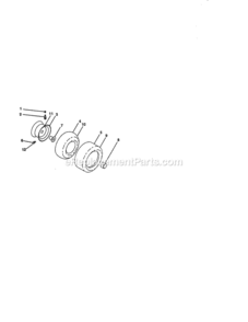 Page H Diagram and Parts List for 917273114  Craftsman Lawn Tractor