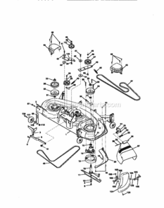 Page J Diagram and Parts List for 917273120  Craftsman Lawn Tractor