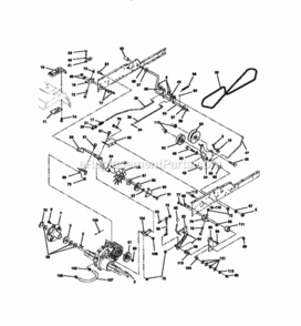 Page C Diagram and Parts List for 917273120  Craftsman Lawn Tractor