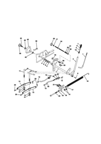Page I Diagram and Parts List for 917273122  Craftsman Lawn Tractor