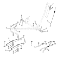 Lift_Assembly Diagram and Parts List for 917273180  Craftsman Lawn Tractor