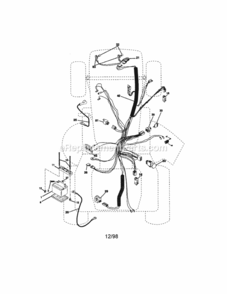 Page A Diagram and Parts List for 917273200  Craftsman Lawn Tractor