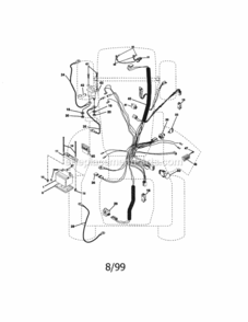 Page A Diagram and Parts List for 917273201  Craftsman Lawn Tractor