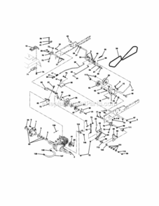 Page C Diagram and Parts List for 917273201  Craftsman Lawn Tractor