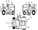 Part Location Diagram of 163223 Craftsman Fender Decal