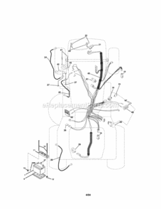 Page A Diagram and Parts List for 917273221  Craftsman Lawn Tractor
