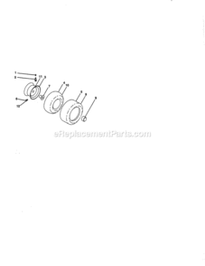 Page H Diagram and Parts List for 917273221  Craftsman Lawn Tractor