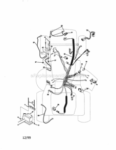 Part Location Diagram of 109746X Craftsman Manual