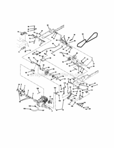Page C Diagram and Parts List for 917273222  Craftsman Lawn Tractor