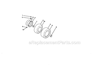 Page H Diagram and Parts List for 917273222  Craftsman Lawn Tractor