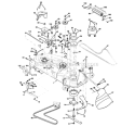 Page K Diagram and Parts List for 917273280  Craftsman Lawn Tractor