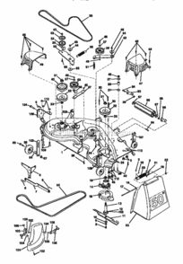Page J Diagram and Parts List for 917273320  Craftsman Lawn Tractor