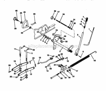 Page I Diagram and Parts List for 917273320  Craftsman Lawn Tractor