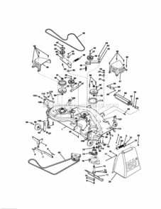 Page J Diagram and Parts List for 917273322  Craftsman Lawn Tractor