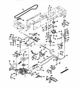 Page C Diagram and Parts List for 917273420  Craftsman Lawn Tractor