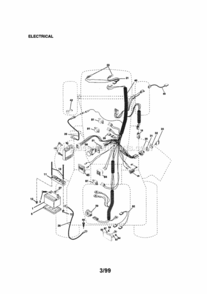 Page A Diagram and Parts List for 917273421  Craftsman Lawn Tractor