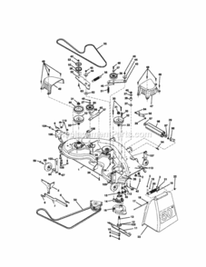 Page J Diagram and Parts List for 9172734401  Craftsman Lawn Tractor