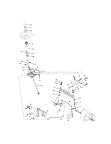 Page D Diagram and Parts List for 917273450  Craftsman Lawn Tractor
