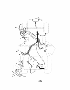 Part Location Diagram of 187386 Generac Assy Gov Gear
