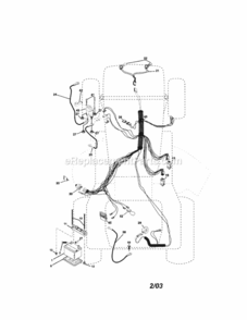 Page A Diagram and Parts List for 917273460  Craftsman Lawn Tractor