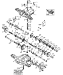 Peerless Transaxle Diagram and Parts List for 917273470  Craftsman Lawn Tractor