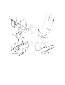 Page I Diagram and Parts List for 917273471  Craftsman Lawn Tractor