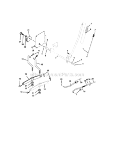 Page I Diagram and Parts List for 917273480  Craftsman Lawn Tractor