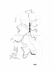 Page A Diagram and Parts List for 917273481  Craftsman Lawn Tractor
