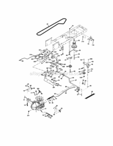 Page C Diagram and Parts List for 917273482  Craftsman Lawn Tractor